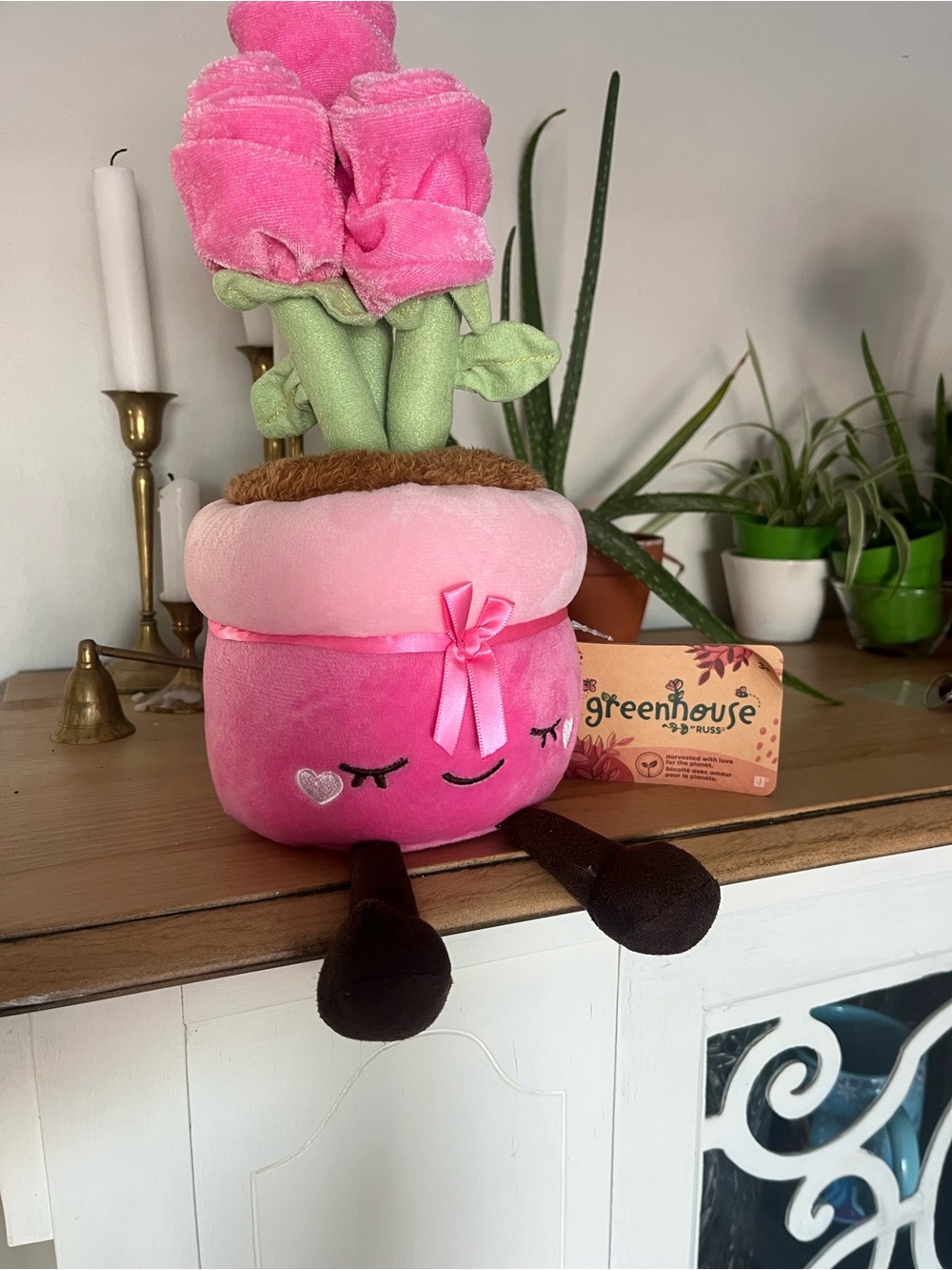 Russ Plush Flower Pots